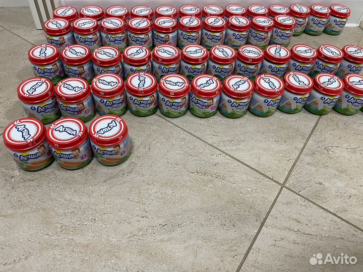 Овощное пюре агуша