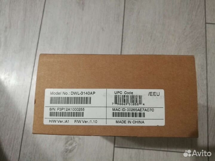 Wi-fi роутер D-Link DWL-3140AP