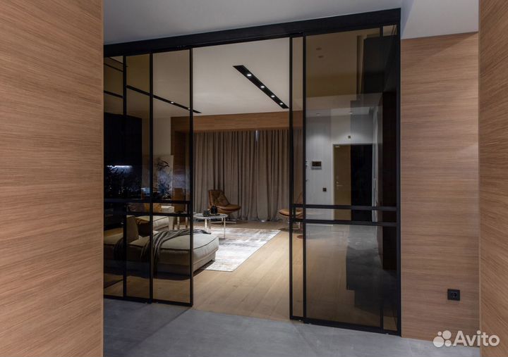 Перегородки раздвижные (складные лофт)