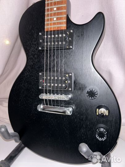 Epiphone Les Paul Special Satin E1 Ebony Vintage