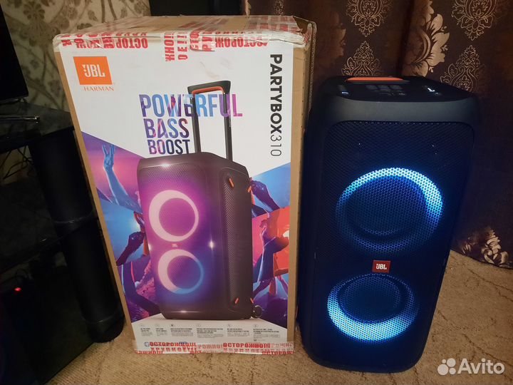 Колонки jbl partybox и микрофоны jbl (новые)