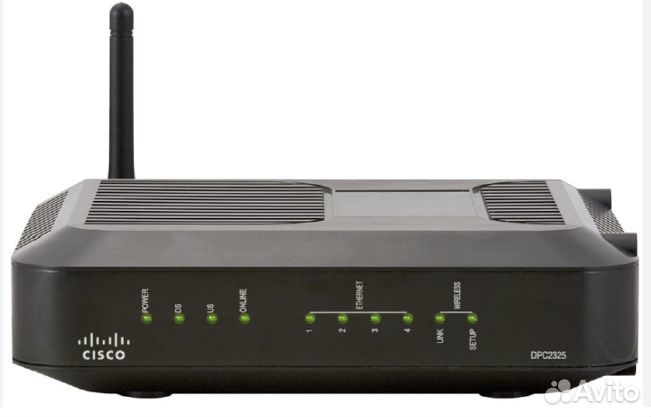 Модем/маршрутизатор Cisco epc2325. Docsis