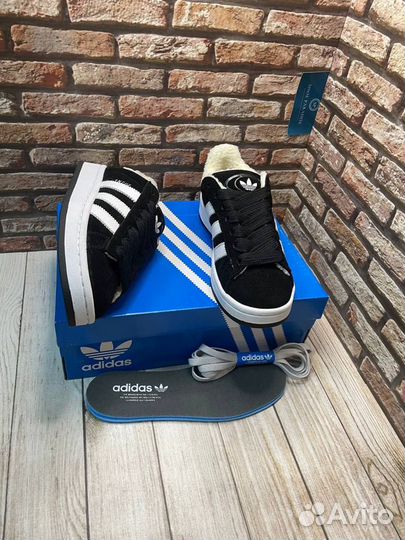 Кроссовки зимние размера 38-41 Adidas Campus 00s