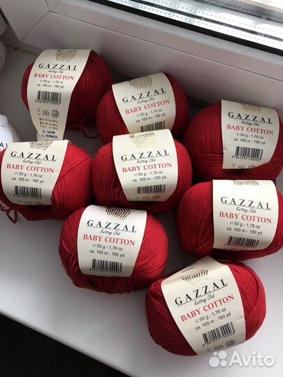 Пряжа gazzal baby cotton
