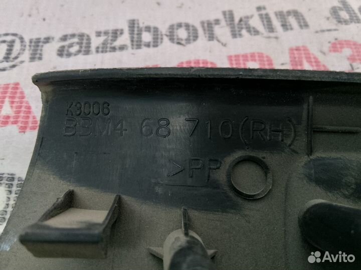 Накладка порога передняя правая Mazda 3 BL