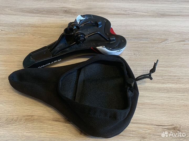 Седло для велосипеда stern плюс мягкая накладка