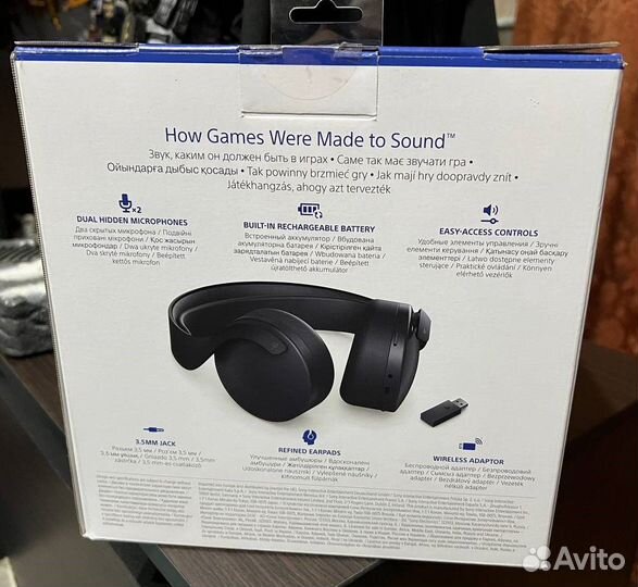 Продам наушники Sony Pulse 3D