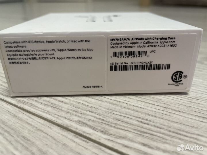 Наушники AirPods2