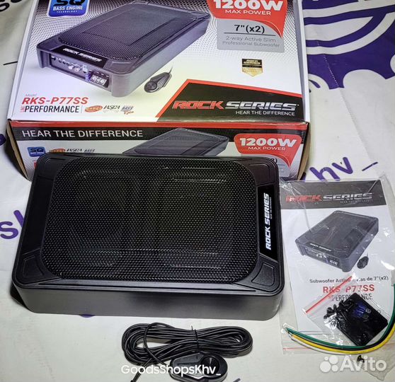 Сабвуфер активный корпусной 1200W