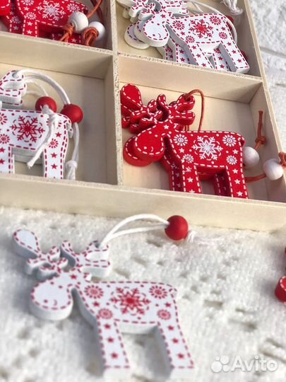 Набор елочных украшений