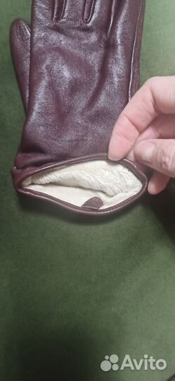 Перчатки кожаные 7
