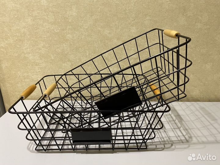 Корзина для хранения металлическая, органайзер