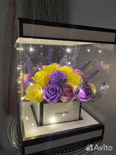 Мыльные розы Цветы и букеты с доставкой 24