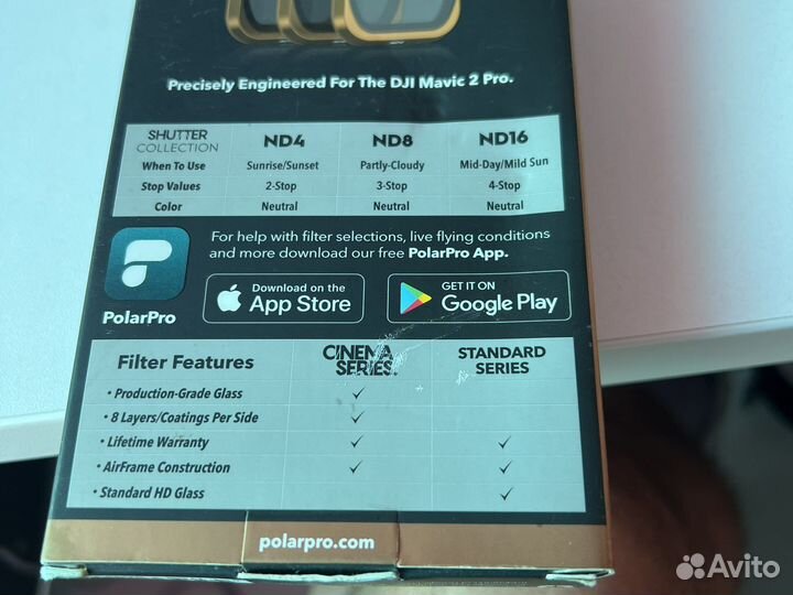 Polarpro nd4 nd8 nd16 mavic 2 pro