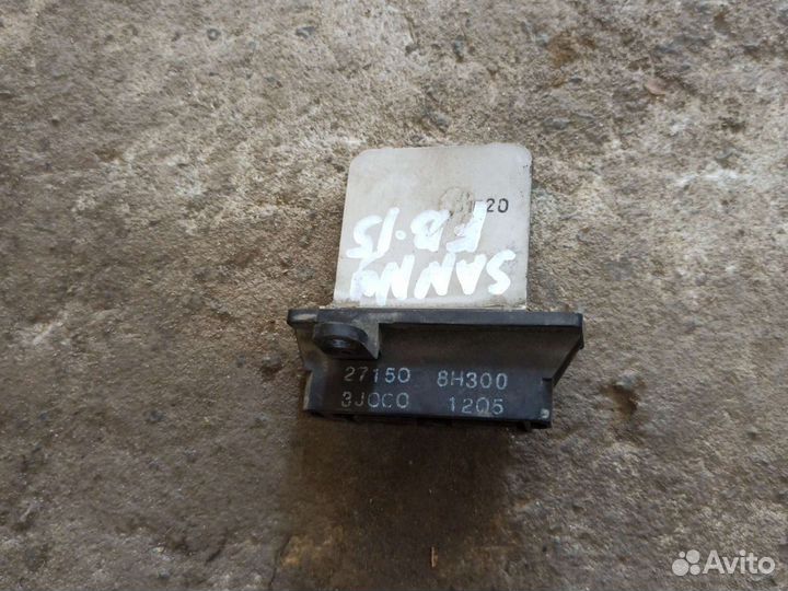 Реастат печки Nissan Sunny FB15