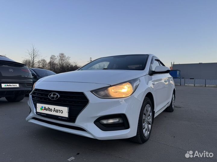 Hyundai Solaris 1.6 AT, 2018, 170 000 км