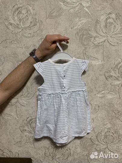 Платье боди для девочки