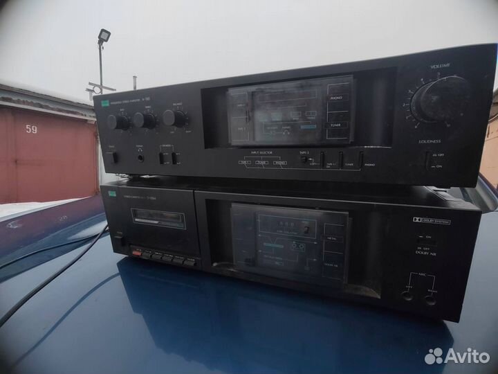 Усилитель Sansui D-55M и дека