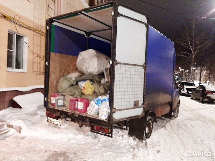 Вывоз мусора с грузчиками