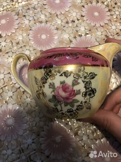 Сервиз чайный роза фортуна гдр