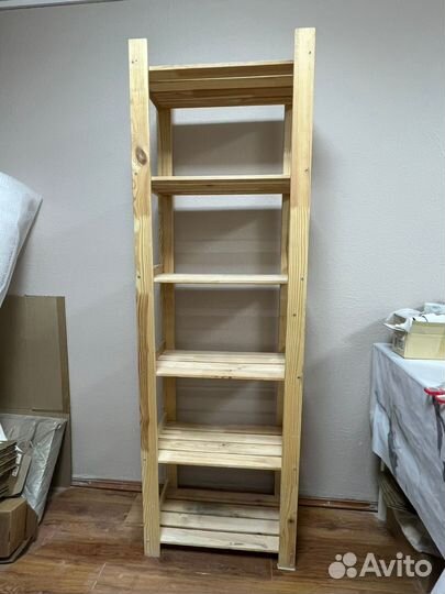 Полки стеллажи деревянные бу