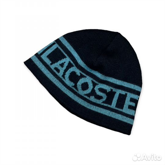 Двустороняя шапка Lacoste