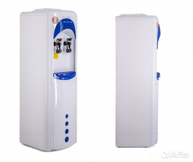 Кулер для воды Aqua Work 17LKR бело-синий, нагрев