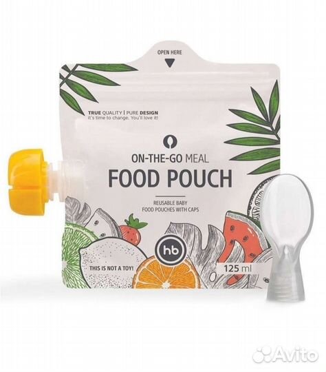 Многоразовые пакеты для детского питания