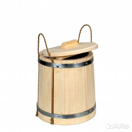Кадка для засолки 12 и 5 литров Осиновая