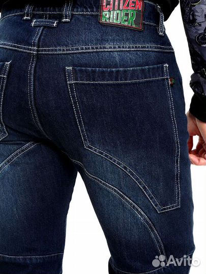 Мотоджинсы мужские