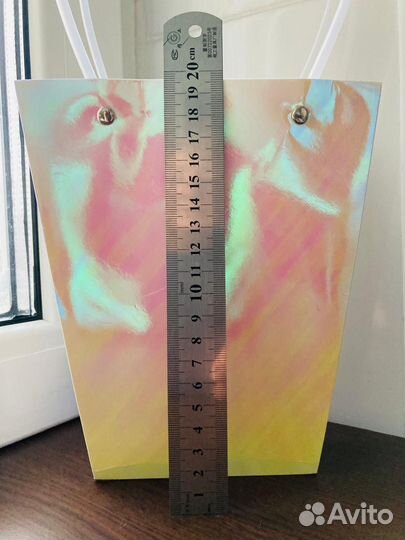 Пакет -коробка для подарков и цветов