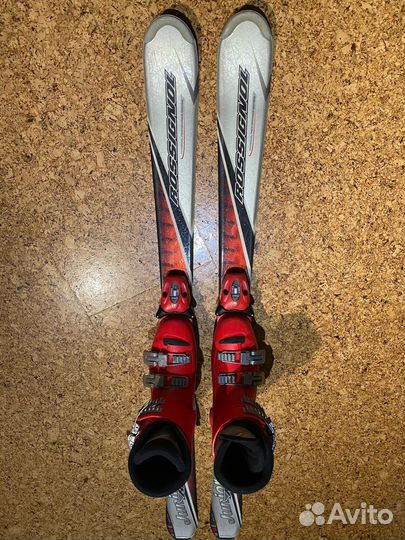 Горные лыжи детские +ботинки