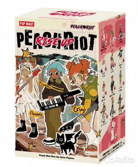 Набор из 12 фигурок Peach Riot Rise Up