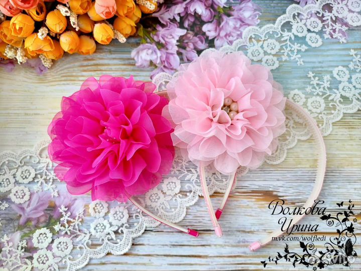 Обручи ободки для волос