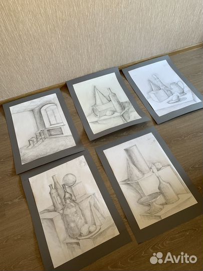 Академическая живопись акварель, рисунок