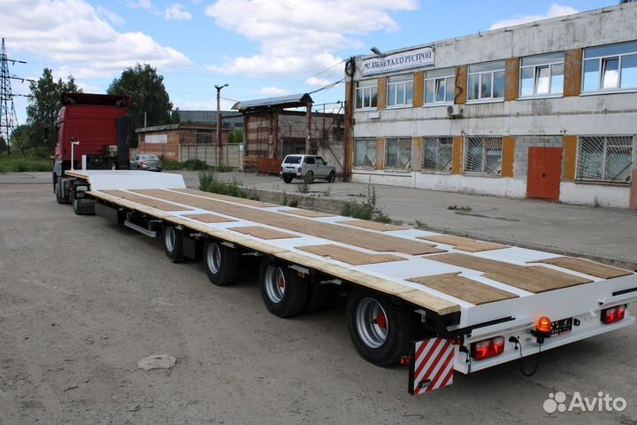 Полуприцеп трал (тяжеловоз) Berger 9854, 2023