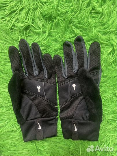 Перчатки шапка nike мужской набор для бега