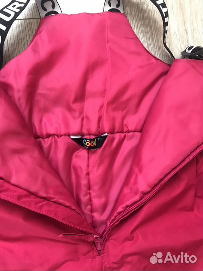 Полукомбинезон зимний на девочку 110