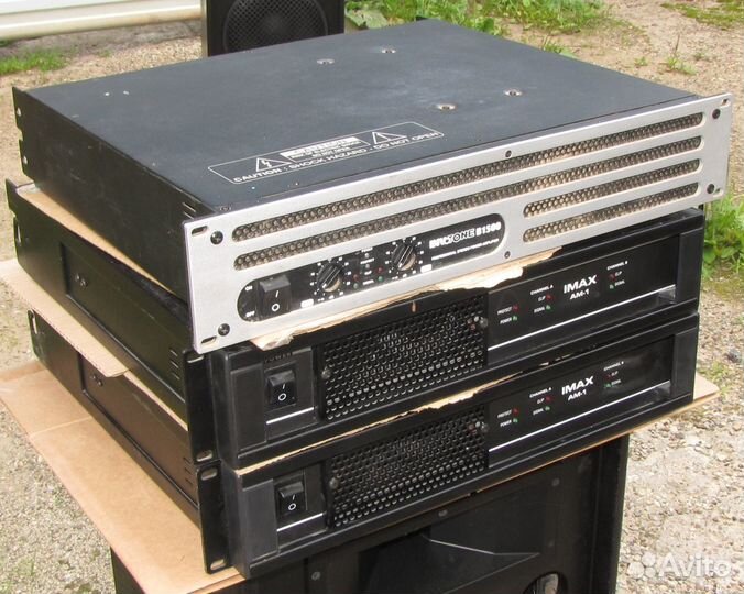 Усилители звука Pro 160-2500W 3ш QSC PV C-Mark ASR