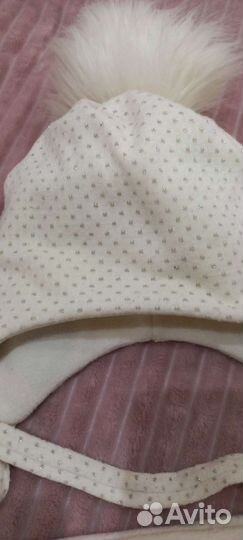 Шапка и снуд для девочки 2 года