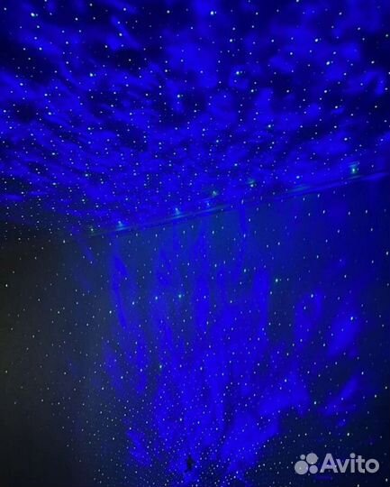 Ночник проектор звездного неба Блютус колонка 2дин