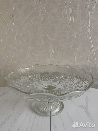 Бронь для Натальи. Ваза для фруктов на ножке СССР