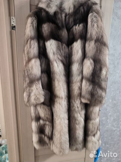 Шуба из песца