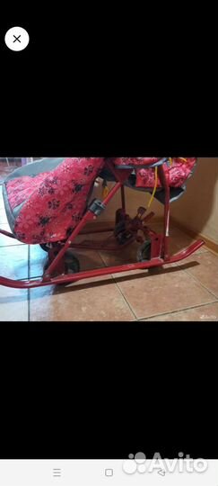 Коляска санки