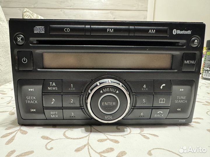 Штатная магнитола nissan qashqai j10