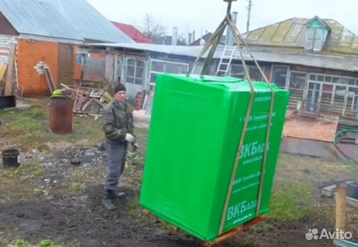 Газоблоки от произоводителя. Объём