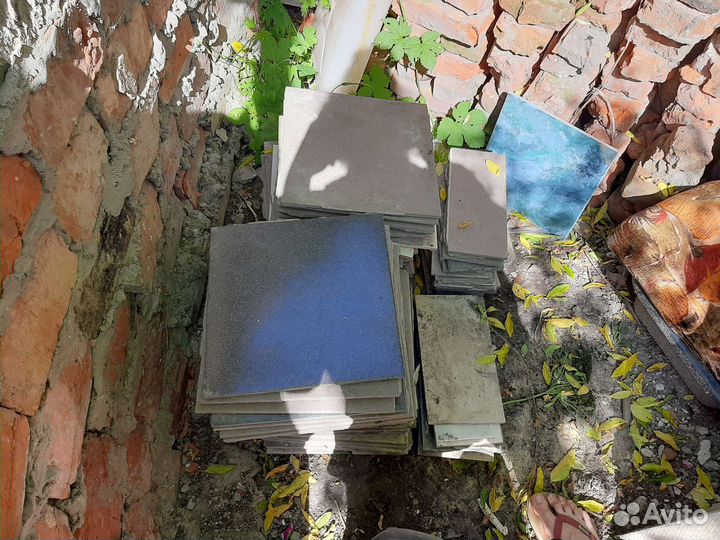 Плитка напольная бу