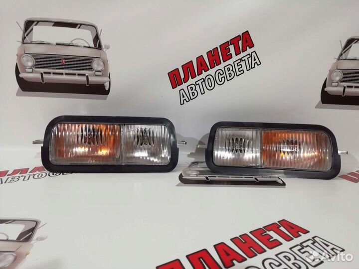 Надфарники белые niva 4x4