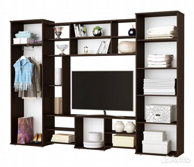 Стенка в гостиную под тв со шкафом