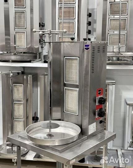 Гриль для шаурмы газовый